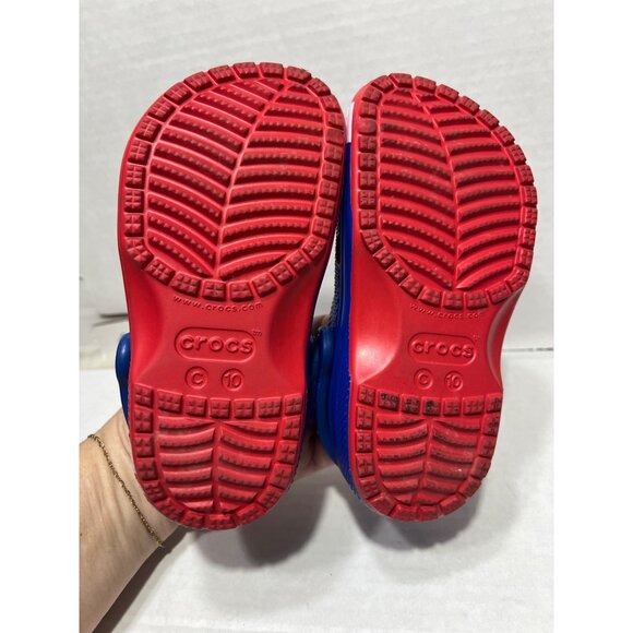 CROCS classic American Flag clog shoe boys child size C 10 - Picture 5 of 8